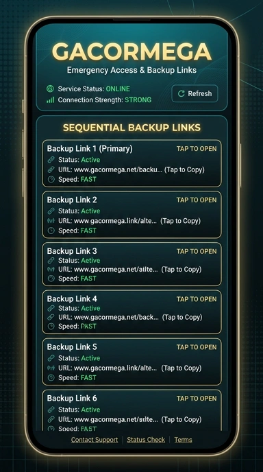Link Alternatif Terpercaya untuk Gacormega di Indonesia