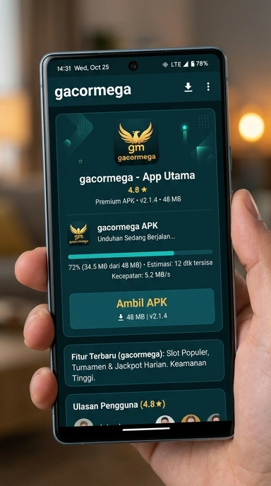 Unduh dan Instal gacormega APK Resmi untuk Android