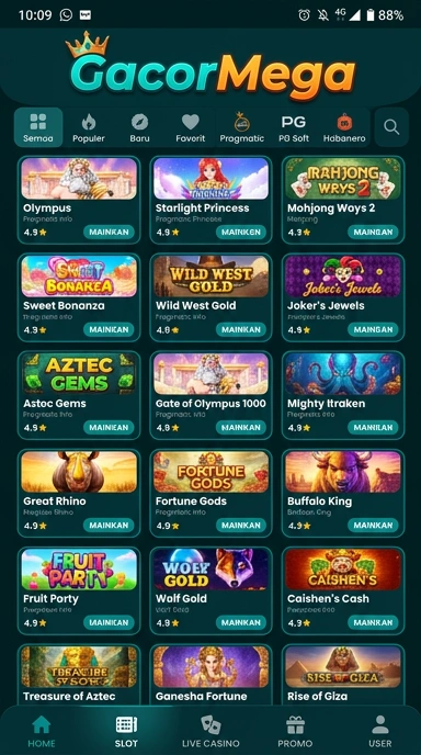 gacormega - Pusat Akses Aplikasi Populer & Kanal Uji di Indonesia