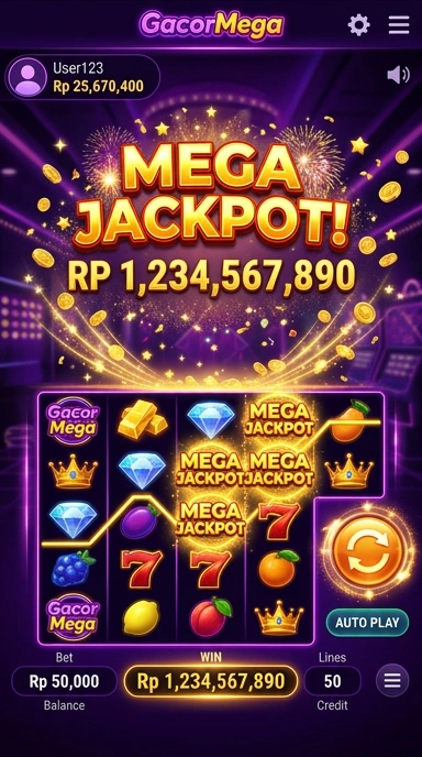 gacormega tampilan beranda